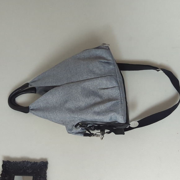 HP Lassig Neckline Bag, Black Melange - Picture 8 of 14